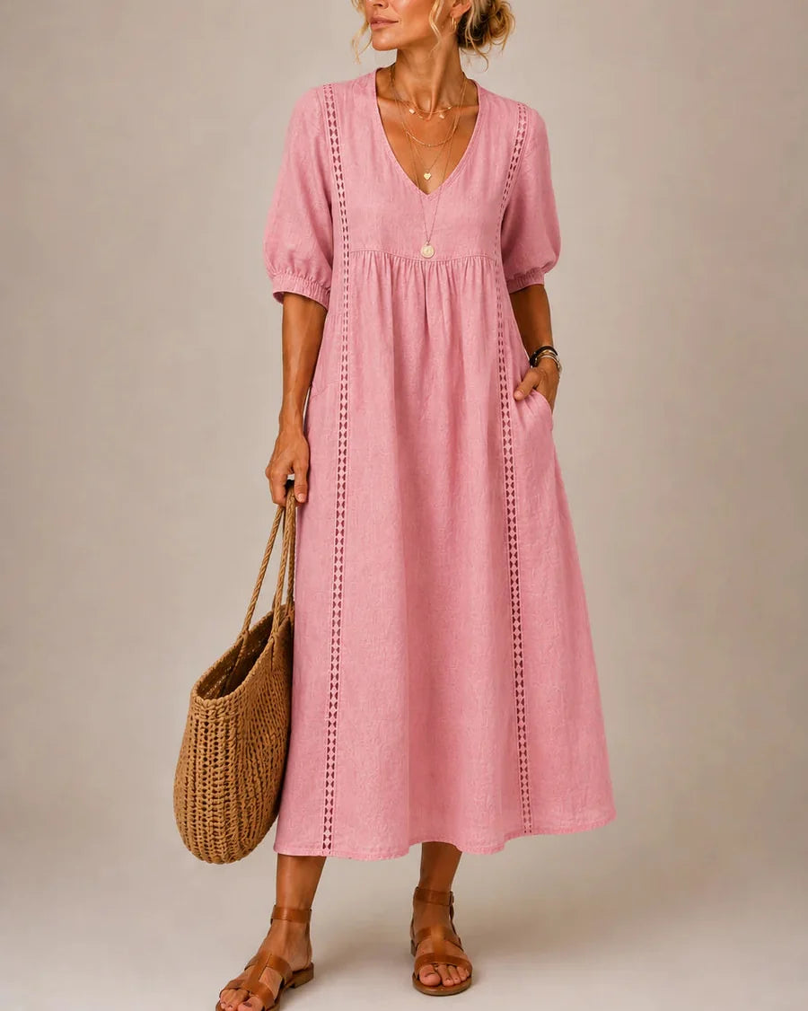 Sefi-Vestido midi de verano