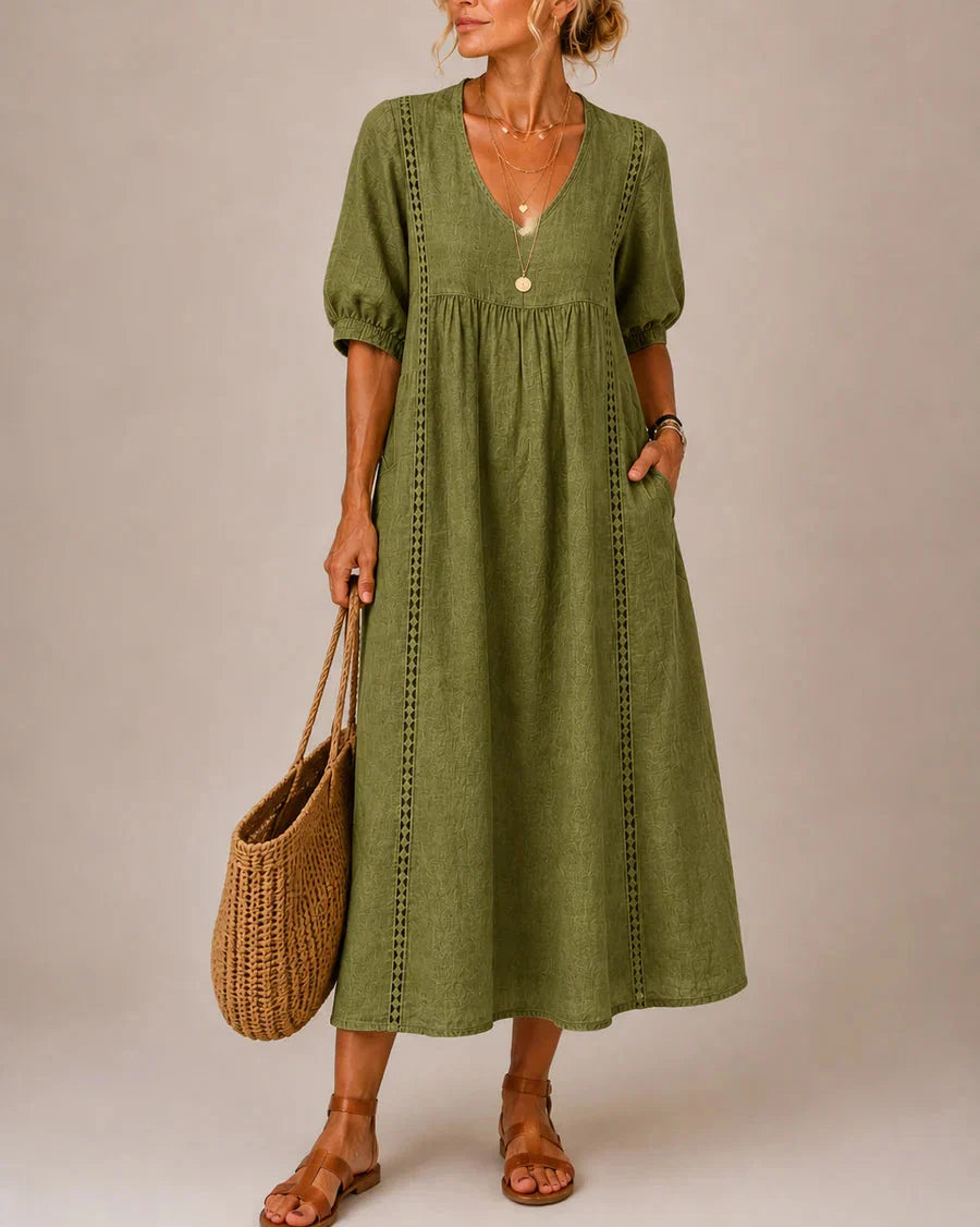 Sefi-Vestido midi de verano
