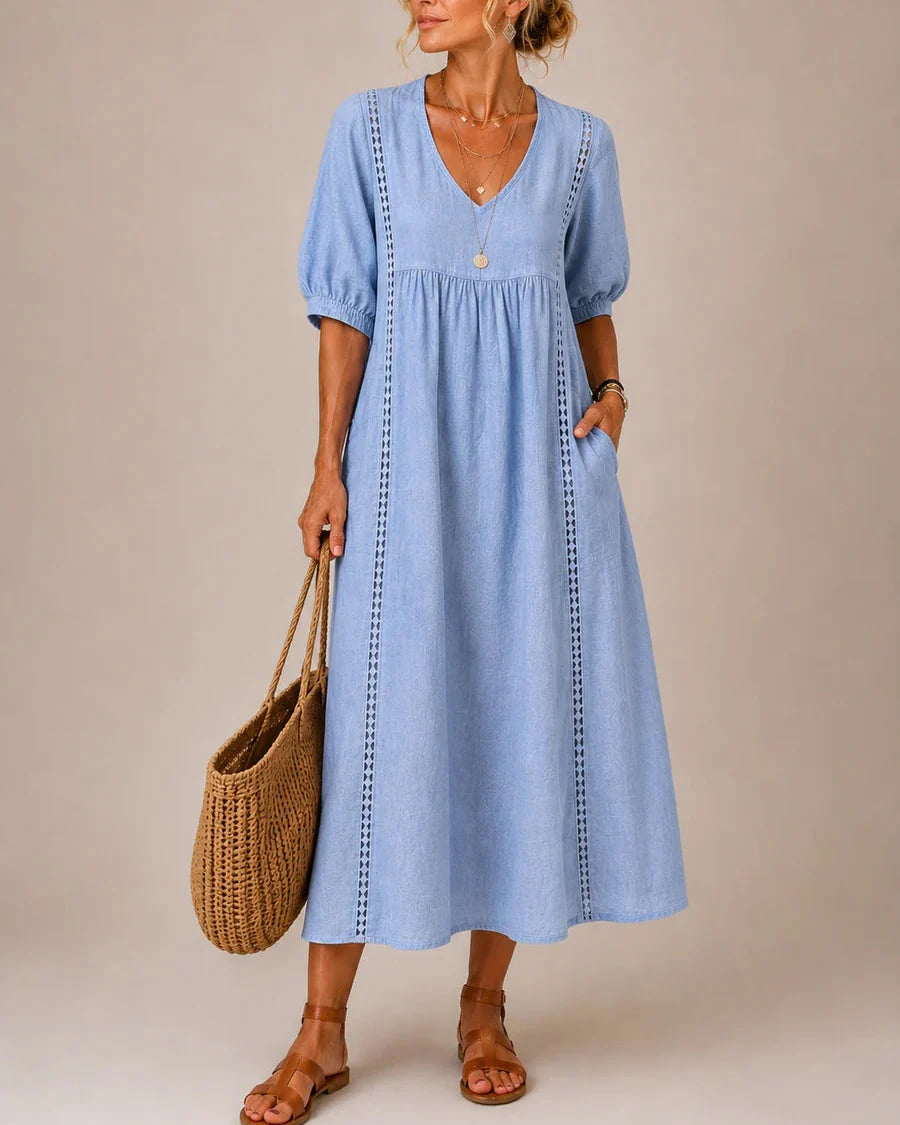 Sefi-Vestido midi de verano