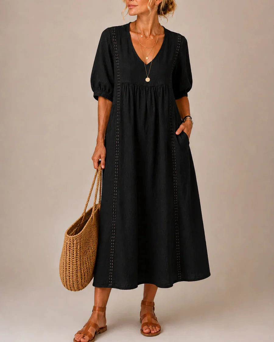 Sefi-Vestido midi de verano