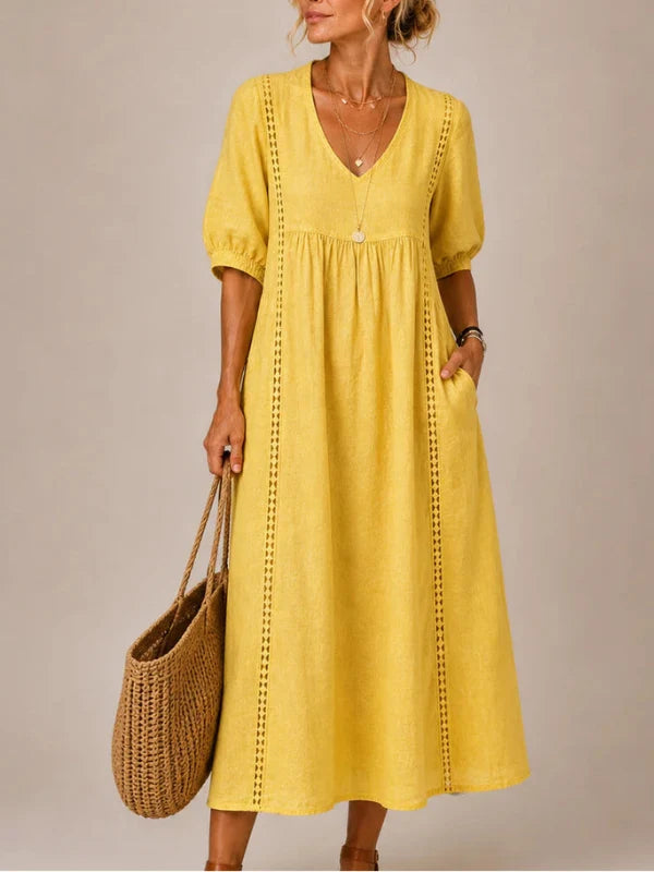 Sefi-Vestido midi de verano