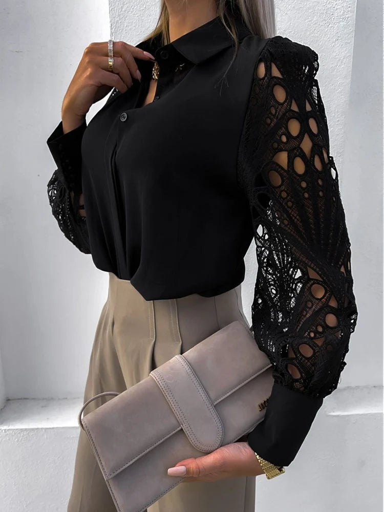 Aitana-Blusa con aberturas