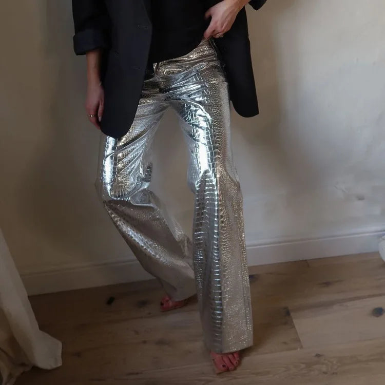 Tamara-Pantalones de cuero