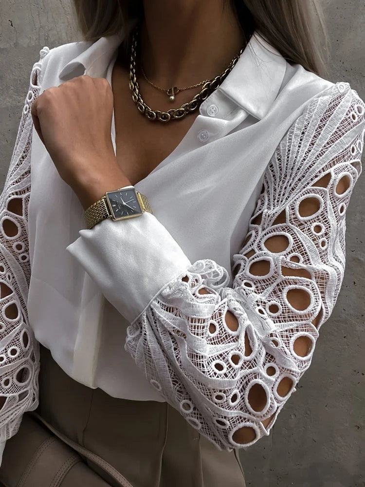 Aitana-Blusa con aberturas